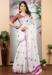 Picture of Superb Cotton & Linen Off White Saree