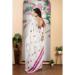 Picture of Superb Cotton & Linen Off White Saree