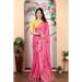 Picture of Exquisite Cotton & Linen Hot Pink Saree