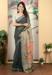 Picture of Grand Cotton & Linen Black Saree