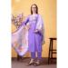 Picture of Chiffon Medium Purple Readymade Salwar Kameez