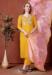 Picture of Ravishing Chiffon Golden Rod Readymade Salwar Kameez