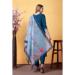 Picture of Chiffon Midnight Blue Readymade Salwar Kameez