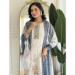 Picture of Alluring Chiffon Off White Readymade Salwar Kameez