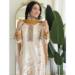Picture of Bewitching Chiffon Off White Readymade Salwar Kameez