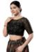 Picture of Comely Net Black Designer Blouse