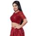 Picture of Beauteous Net Maroon Designer Blouse