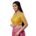 Picture of Taking Net Golden Rod Designer Blouse