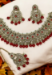 Picture of Delightful Maroon Necklace Set