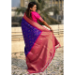 Picture of Ideal Silk Navy Blue Saree