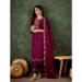 Picture of Amazing Rayon Purple Readymade Salwar Kameez