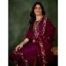 Picture of Amazing Rayon Purple Readymade Salwar Kameez