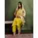 Picture of Cotton Dark Golden Rod Readymade Salwar Kameez