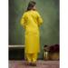 Picture of Cotton Dark Golden Rod Readymade Salwar Kameez