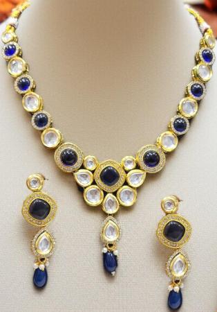 Picture of Admirable Midnight Blue Necklace Set