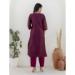 Picture of Stunning Silk Purple Readymade Salwar Kameez