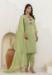Picture of Beauteous Cotton Dark Khaki Readymade Salwar Kameez