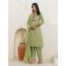 Picture of Beauteous Cotton Dark Khaki Readymade Salwar Kameez