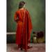 Picture of Enticing Silk Dark Red Readymade Salwar Kameez