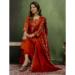 Picture of Enticing Silk Dark Red Readymade Salwar Kameez