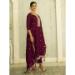 Picture of Enticing Silk Purple Readymade Salwar Kameez