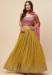 Picture of Fine Georgette Pale Violet Red Lehenga Choli