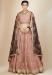 Picture of Sightly Georgette Rosy Brown Lehenga Choli