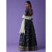 Picture of Alluring Georgette Dark Slate Grey Lehenga Choli
