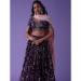 Picture of Appealing Georgette Purple Lehenga Choli