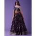 Picture of Appealing Georgette Purple Lehenga Choli