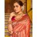 Picture of Alluring Silk Crimson Saree