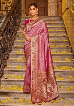Picture of Admirable Silk Light Pink Saree