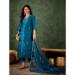 Picture of Ravishing Silk Navy Blue Readymade Salwar Kameez