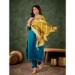 Picture of Statuesque Silk Dark Cyan Readymade Salwar Kameez