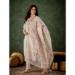 Picture of Well Formed Silk Off White Readymade Salwar Kameez