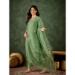Picture of Nice Silk Dark Sea Green Readymade Salwar Kameez