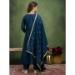 Picture of Taking Silk Navy Blue Readymade Salwar Kameez
