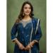 Picture of Taking Silk Navy Blue Readymade Salwar Kameez