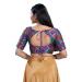 Picture of Grand Silk Brown Designer Blouse
