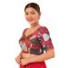 Picture of Sightly Silk Indian Red Designer Blouse