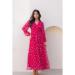 Picture of Comely Georgette Pink Kurtis & Tunic