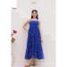 Picture of Beautiful Georgette Midnight Blue Kurtis & Tunic
