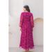 Picture of Amazing Georgette Fire Brick Kurtis & Tunic