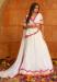 Picture of Pleasing Crepe & Georgette Off White Lehenga Choli