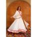 Picture of Pleasing Crepe & Georgette Off White Lehenga Choli