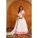 Picture of Pleasing Crepe & Georgette Off White Lehenga Choli