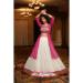 Picture of Crepe & Georgette Pale Violet Red Lehenga Choli