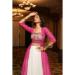Picture of Crepe & Georgette Pale Violet Red Lehenga Choli