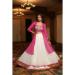 Picture of Crepe & Georgette Pale Violet Red Lehenga Choli