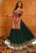 Picture of Exquisite Crepe & Georgette Black Lehenga Choli